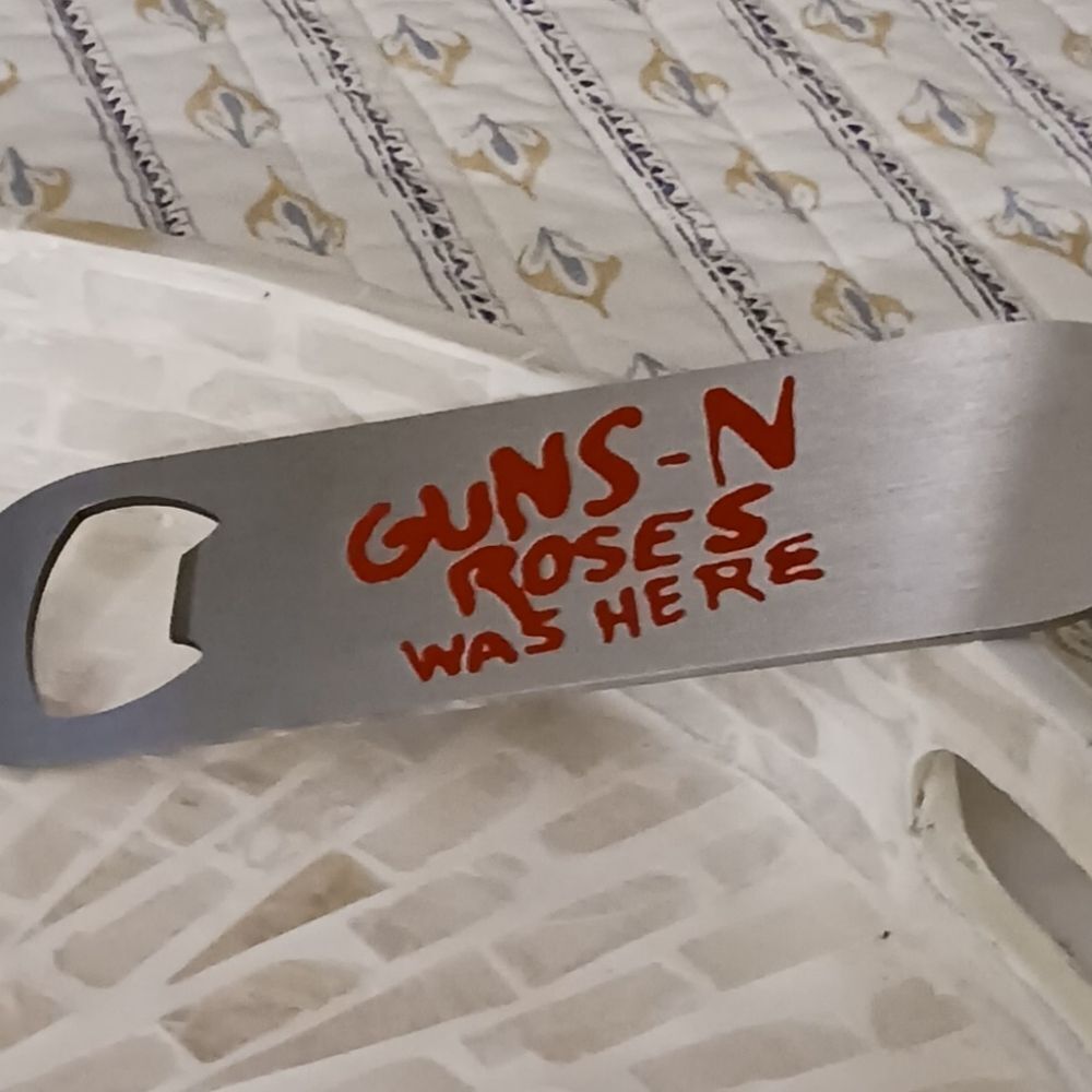 Guns N' Roses Bottle Opener -- WELCOME TO THE JUNGLE! 🤘